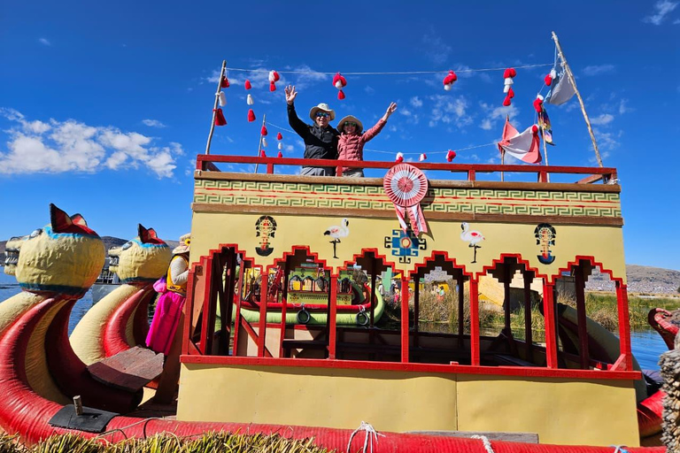 From Puno: Uros Islands Half-Day Tour