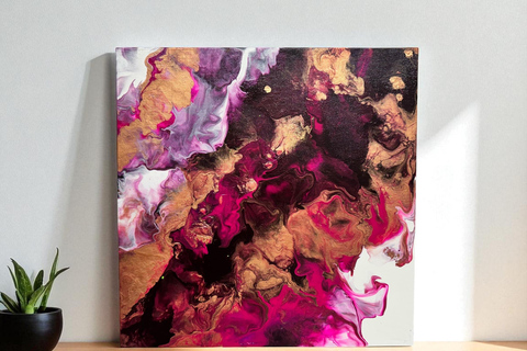 Alicante: Kunsttherapie-Workshop „Wein &amp; Malen”Alicante: Kunsttherapie-Workshop „Wein &amp; Malen“