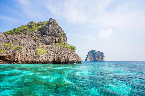 Ko Lanta: Koh Rok e Koh Haa Snorkeling a excursão das joias de Andaman