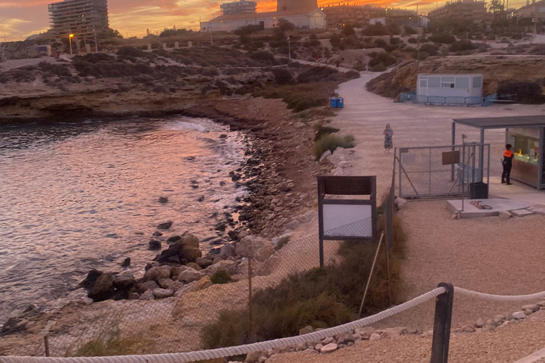 Private driving tour to Canelobre Caves & Busot & Campello