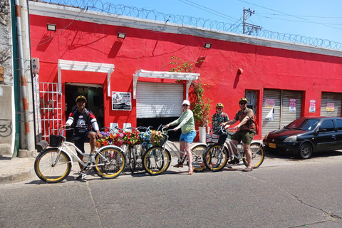 Cartagena: tour storico, culturale e di graffiti in bicicletta