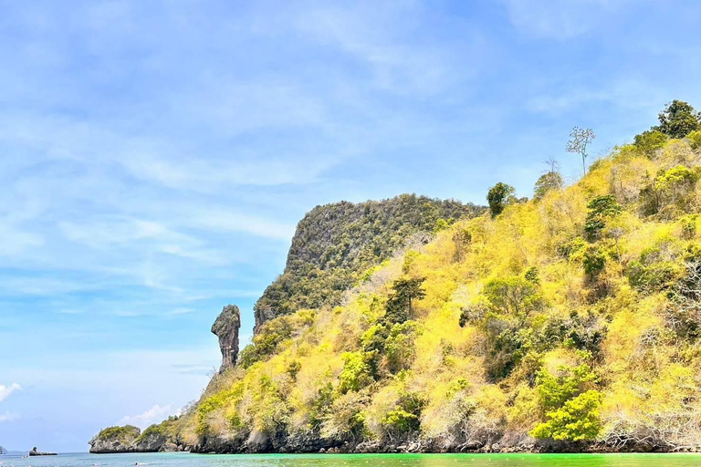 Krabi: Excursión de un día a 4 islas en barco con almuerzoViaje compartido