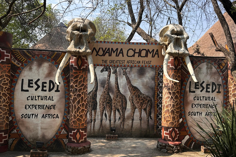 Pilanesberg Safari with Late Lesedi Cultural Village Combo