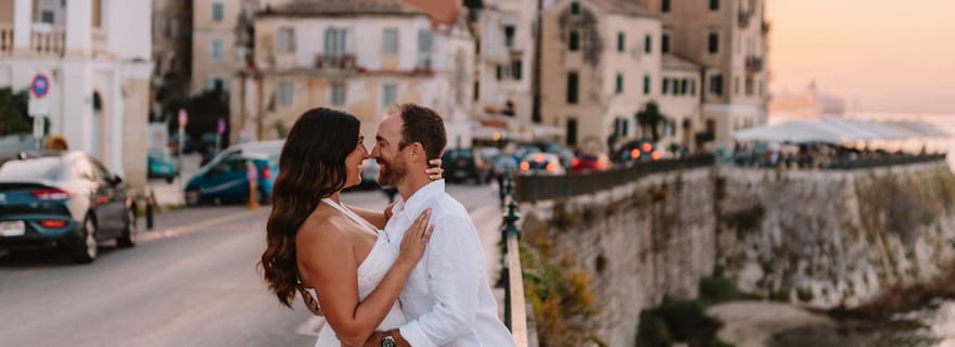 Séance photo privée avec un photographe à Corfou