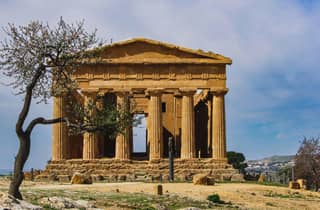 Tour zum Tal der Tempel von Agrigent und zur Villa Romana del Casale ab Palermo