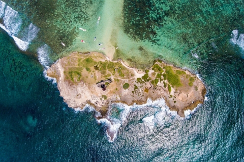 Ile Maurice : Circuit des 5 îles de la côte Est avec plongée en apnée et déjeunerCircuit avec lieu de rendez-vous