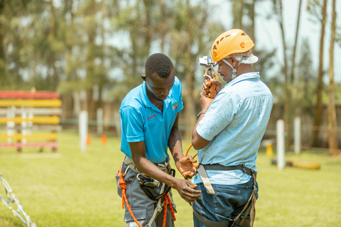 Uganda : Zipline Adventure with Obstacle Course