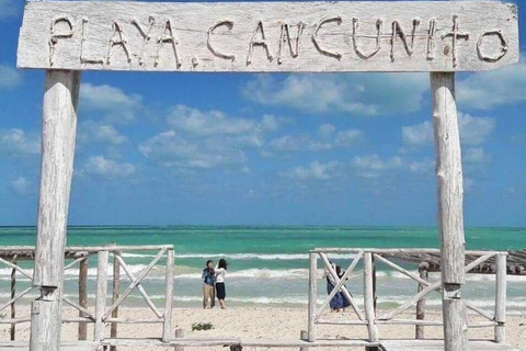 Wycieczka do Ría Lagartos, Coloradas i Playa CancúnitoMerida: Wycieczka na plażę Ria Lagartos, Coloradas i Cancunito