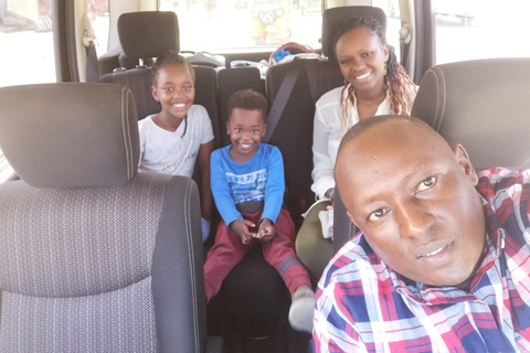 From Mombasa Airport: Diani transfer in a minivan (5 pax)