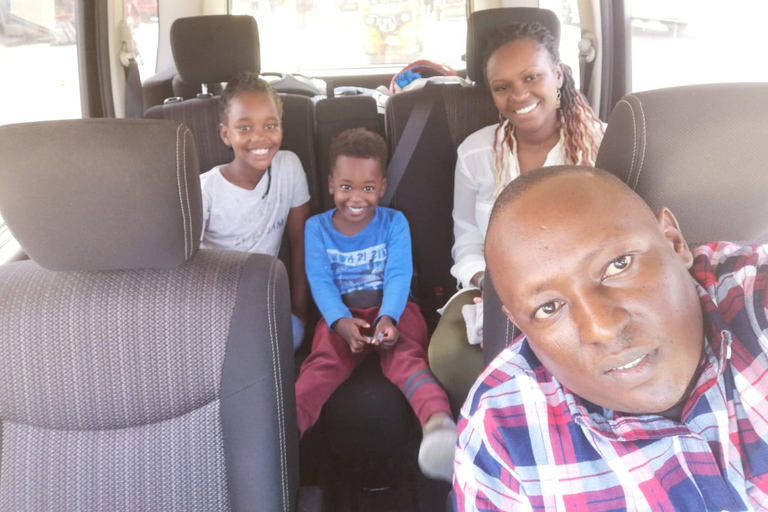 From Mombasa Airport: Diani transfer in a minivan (5 pax)