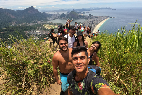 Rio de Janeiro:Zwei Brüder wandern, schönste Aussicht auf RioZwei-Brüder-Weg in Vidigal, Schönste Aussicht auf Rio