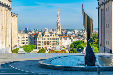 Vanuit Parijs: Dagtrip met gids naar Brussel en Brugge