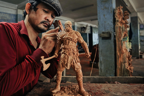 Hoi An : 3 heures de cours de sculpture sur bois avec un artiste local