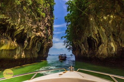 De Krabi: Excursão à Ilha Hong e Ko Pak Bia com jantar ao pôr do sol