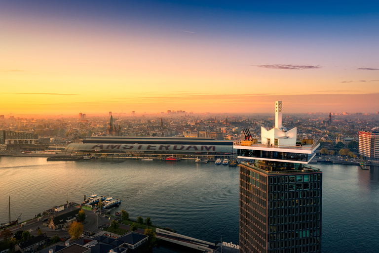 Amsterdam: Bilet wstępu A&#039;DAM Lookout i kupon na kolację