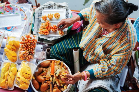 From Bangkok: Amphawa Floating Market & Maeklong Tour