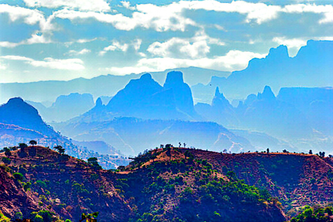 4-dniowa wycieczka trekkingowa w góry Simien.4 dni trekkingu w górach Simien.