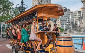 Indianapolis: Open-Air Pedal Pub Tour with Local Drinks