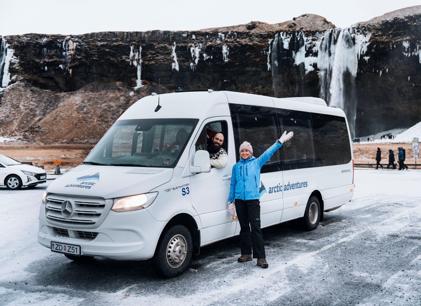 Reykjavik: Sydkysten, vandretur på gletsjer og nordlys – kombination