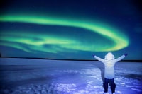 De Rovaniemi, Aurora Borealis Trip en Lapland Lakeside - Housity