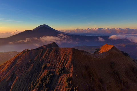 Bali: Mount Batur Sunrise Hike with Breakfast & Pickup Meeting Point (No Hotel Transfer) & Include Breakfast