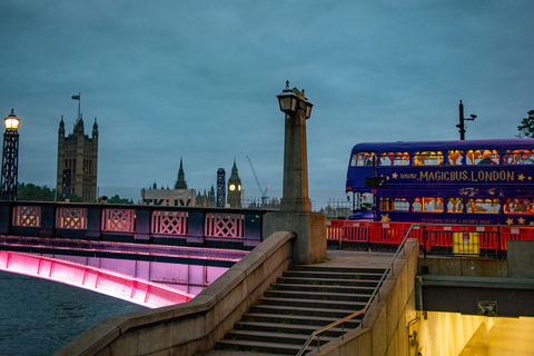 伦敦：哈利·波特 Lumos 圣诞灯巴士观光