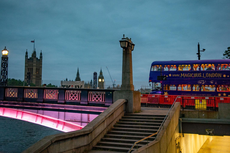 伦敦：哈利·波特 Lumos 圣诞灯巴士观光