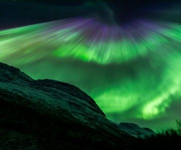 Tromsø: Tour en autobús por la Aurora Boreal con aperitivos y bebida caliente