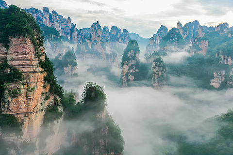 Zhangjiajie 2-Day Tour with Sunrise & Hidden Trails Zhangjiajie 2-Day Tour with Sunrise & Hidden Trails