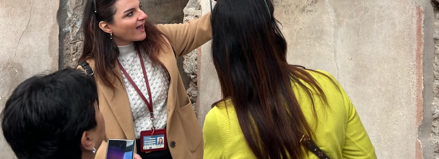 Depuis Naples : Pompéi et Herculanum - Visite en petit groupe