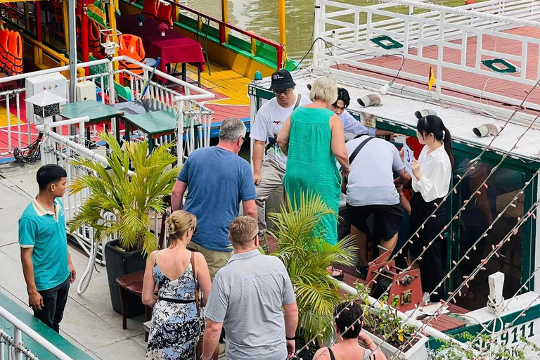 1 hour Nhieu Loc boat tour experience: A Glimpse of Saigon Releasing Fish