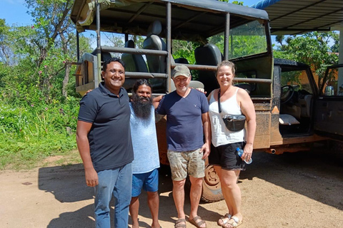 From Kandy: Udawalawe Safari and Mirissa Drop by Local