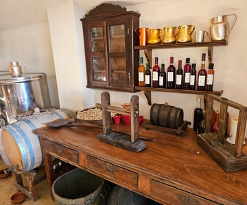 Santorini: Shared Wine Tasting and Culinary Experience
