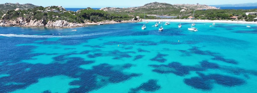 Au départ de Palau/La Maddalena : Excursion en yacht tout compris