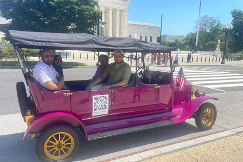 Washington, DC: Monuments & Memorials Tour in a Vintage Car