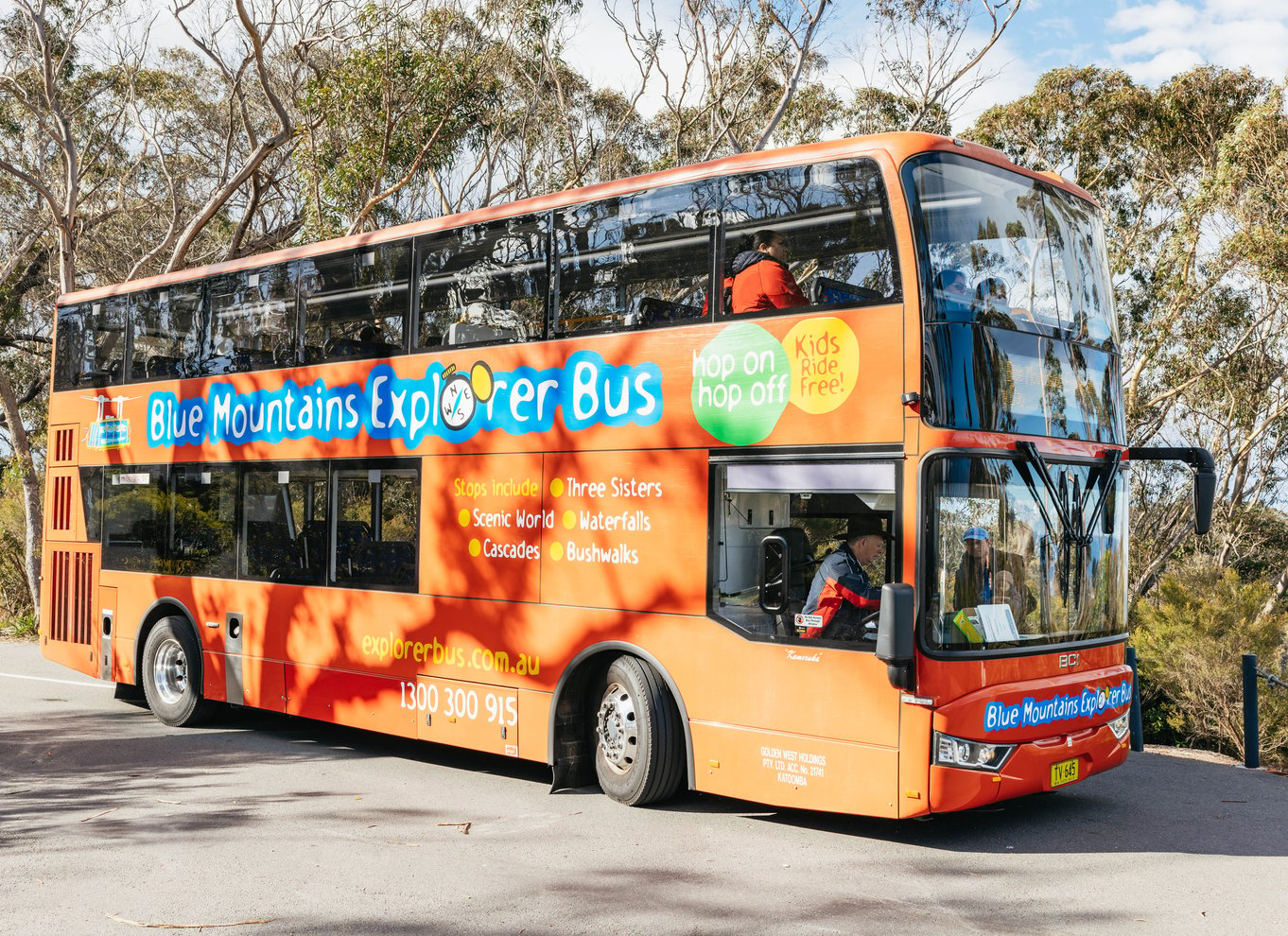 Katoomba: Lyrebird Hop-On Hop-Off og Scenic World Pass