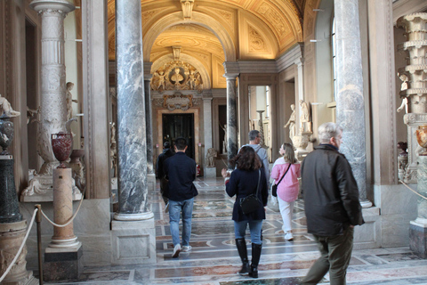 Roma: Museos Vaticanos, Visita a la Capilla Sixtina con Entrada a la BasílicaMuseo Vaticano/Capilla Sixtina Visita guiada y acceso a la Basílica