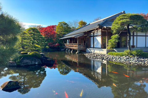 Osaka: Castillo de Himeji, Arima Onsen y Monte Rokko Tour en autobús de 1 día