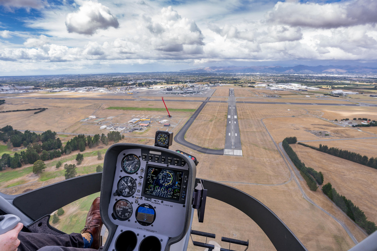 Christchurch : Vol d'essai en hélicoptèreVol d'essai en hélicoptère YouFly - Garden City Helicopters