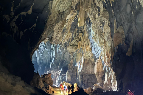 Phong Nha: Cave Exploration and Zipline Dark Cave Tour