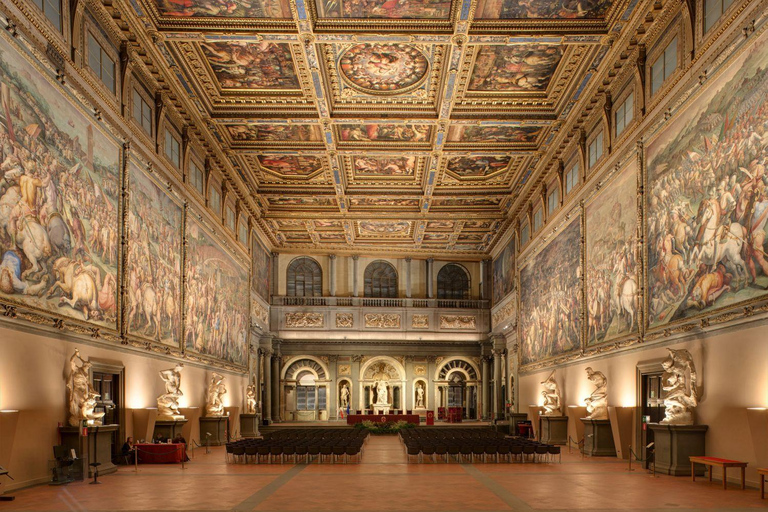 Florence : Palazzo Vecchio Billet d&#039;entrée coupe-filePlazzo Vecchio Billet coupe-file