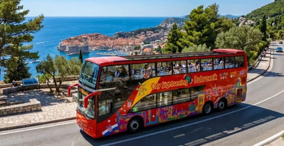 City Sightseeing Dubrovnik 1.5-Hour Panoramic Bus Tour