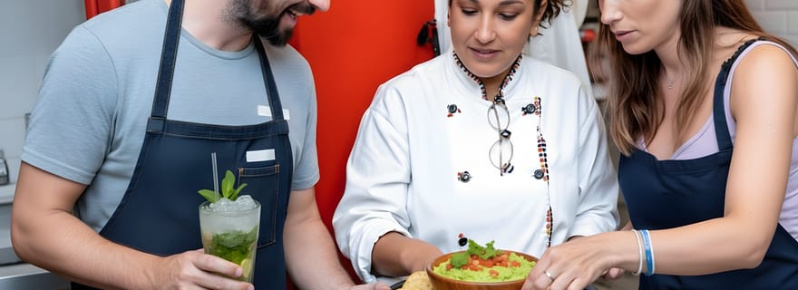 Cours de cuisine de 4 heures à San José : 9 recettes et boissons à volonté