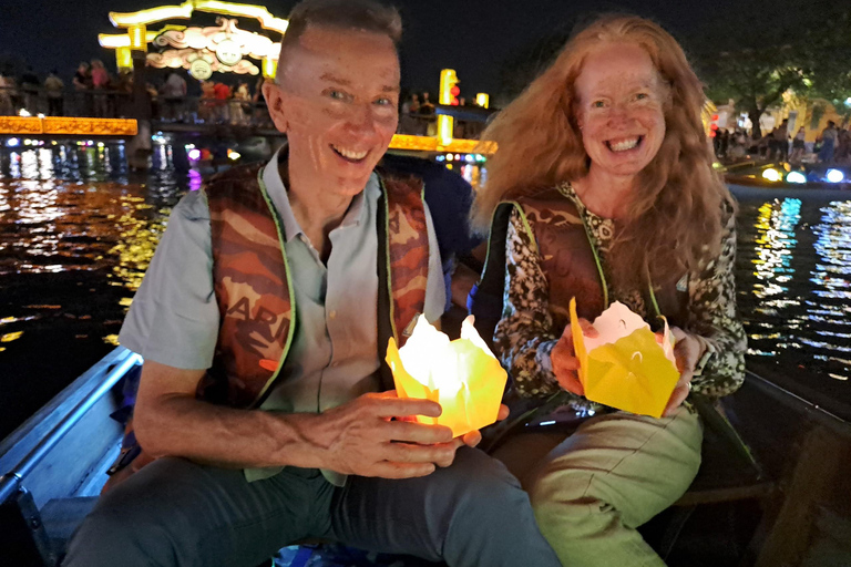 Hoi An Street Food, night market and lantern Boat Ride