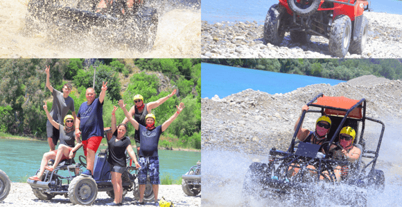 From Belek & Side: Koprulu Canyon Quad or Buggy Adventure