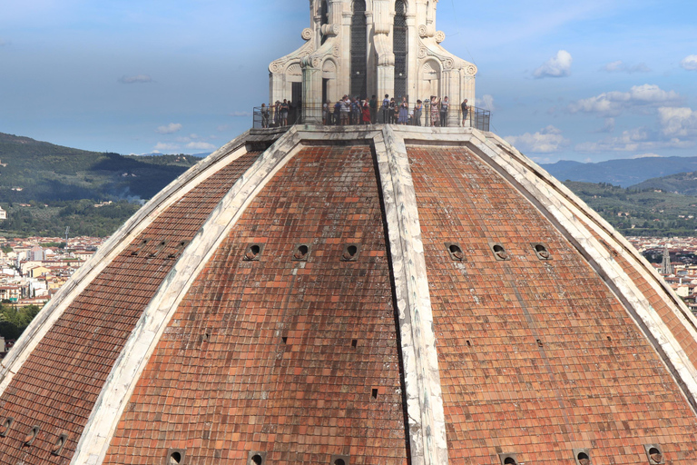 Firenze: Tour guidato del Complesso del Duomo con salita e accesso alla CupolaTour in inglese