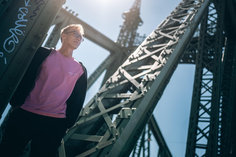 Foto di strada nelle vie più belle di Budapest