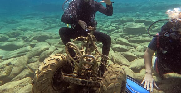 Heraklion: Beginner&#39;s intro dive w/2 Dives with transfer.