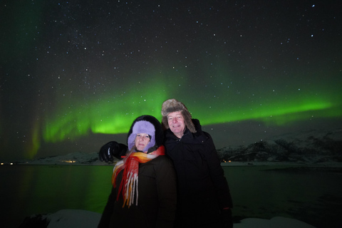 Tromsø: Northern Lights Tour – Unlimited Chase & Free Photos 6-8 Hours, Aurora chase, Comfortable bus, Photos included