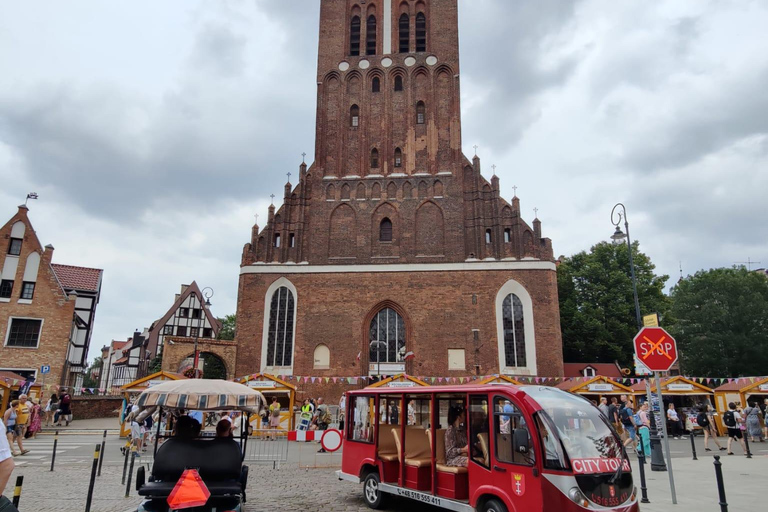 Gdansk: City Tour Golf Cart Main & Old City Sightseeing Tour Group Shared Regular Tour From Meeting Point